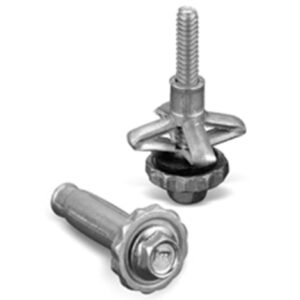 Elco EJZ100 / DFSEZJ100 Fab-Lok Fastener Carbon Steel Screw .062"-.250" Grip - 200 Pieces