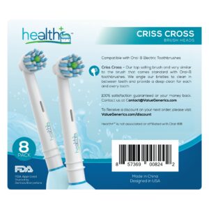 Oral-B Electric Toothbrush Sensitive and Criss-Cross Replacement Head