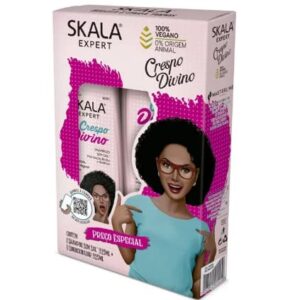 Skala - Linha Expert - Kit Crespo Divino Shampoo e Condicionador (2 x 325 Ml) - (Expert Collection - Set Divine Curls Shampoo and Conditioner (2 x 11 Fl Oz))