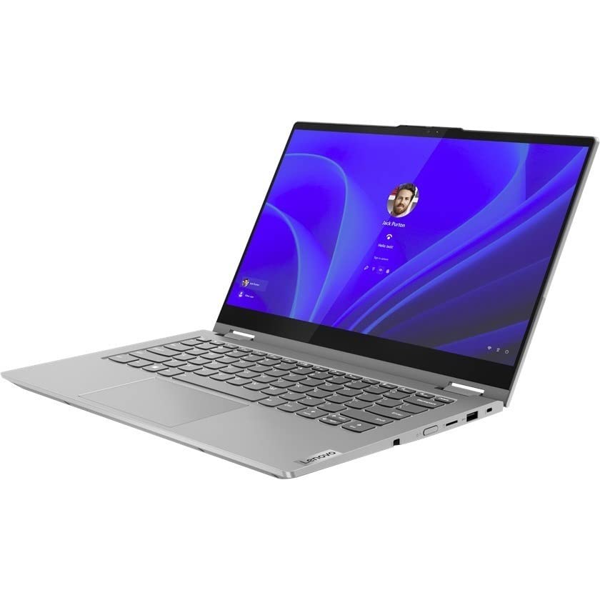 Lenovo ThinkBook 14s Yoga G2 IAP 21DM003LUS 14" Touchscreen Notebook - Full HD - 1920 x 1080 - Intel Core i5 12th Gen i5-1235U Deca-core (10 Core) - 8 GB Total RAM - 8 GB On-Board Memory - 256 GB SSD