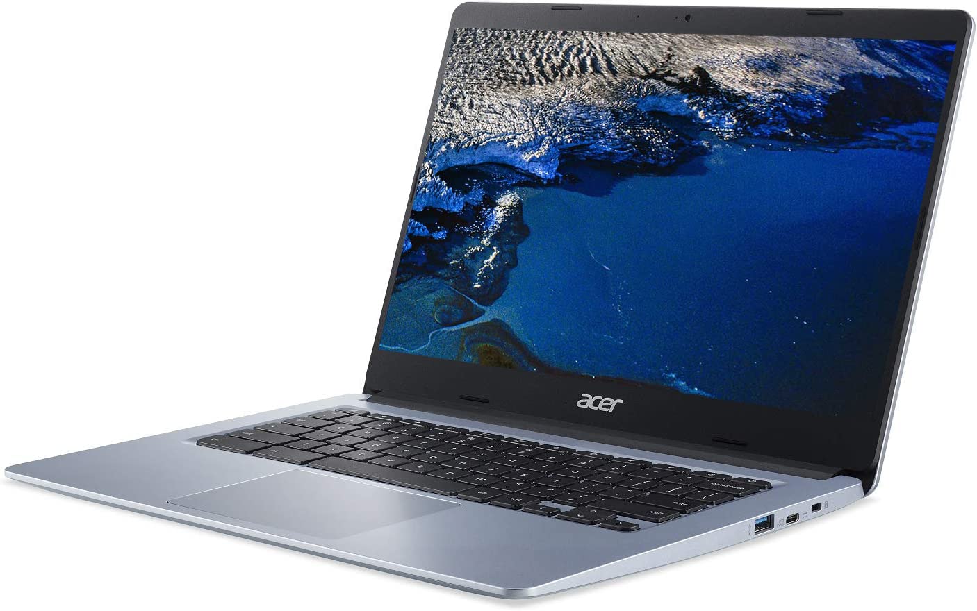 acer 2022 14" FHD IPS Chromebook, Intel Celeron Processor Up to 2.55 GHz, 4GB Ram, 32GB SSD, Ultra-Fast 6th Gen WiFi Speed, Chrome OS (Dale Silver) (Renewed)