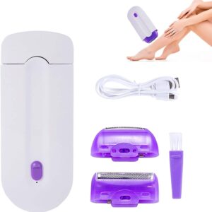 Focusothing Silky Smooth Hair Eraser,Laser Lhaver for Women, Painless Hair Removal,Light Technology Hair Remove,Silky Smooth Hair Eraser Laser,Apply to Any Part of The Body (1*Epilators)