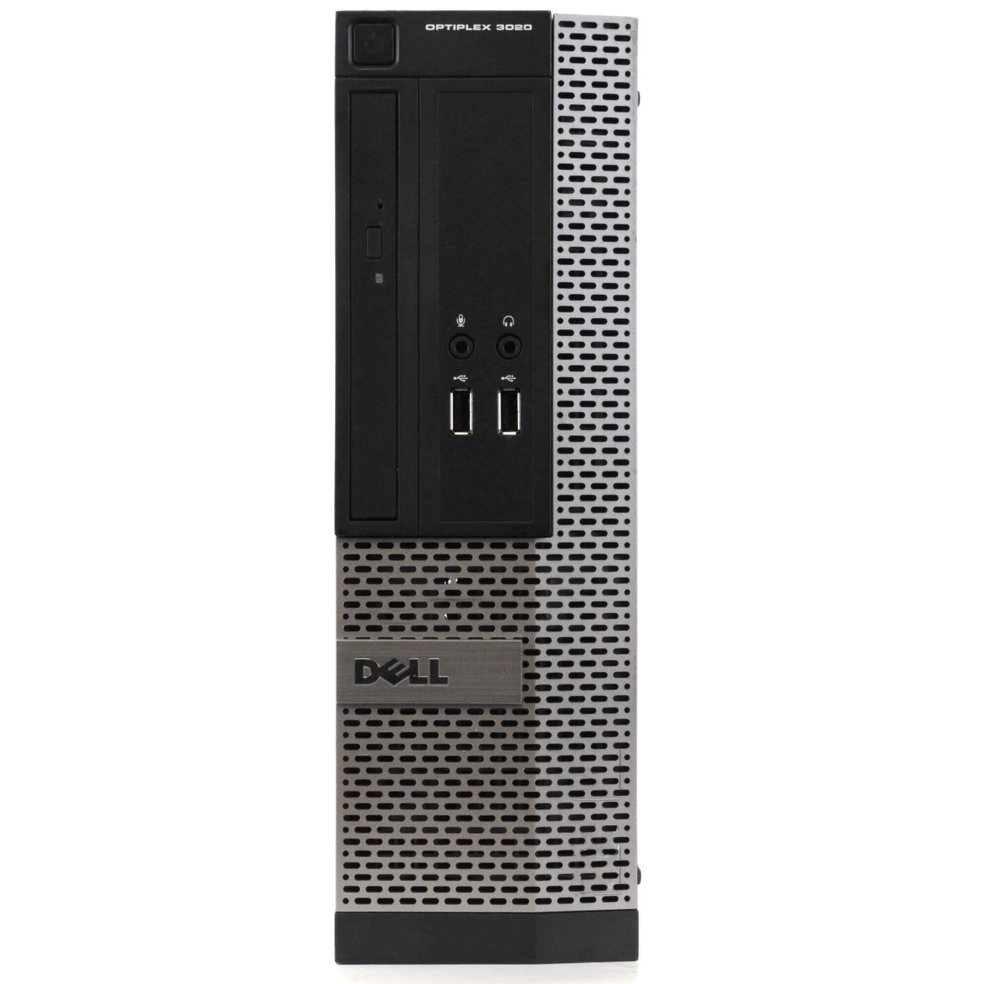 Dell Optiplex 3020 Small Desktop Computer (SFF) | Quad Core Intel i5 (3.20GHz) | 8GB DDR3 RAM | 500GB HDD Hard Disk Drive | Windows 10 Pro | RGB Mouse + Keyboard (Renewed)