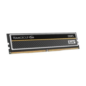 TEAMGROUP Elite Plus DDR5 16GB (2x8GB) 4800MHz PC5-38400 CL40 Unbuffered Non-ECC 1.1V UDIMM 288 Pin Desktop Memory Module Ram (Black) - TPBD516G4800HC40DC01