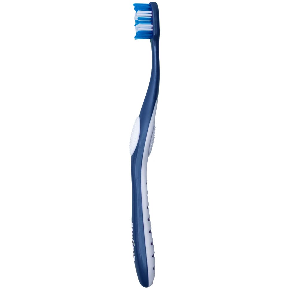 Colgate 360 Whole Mouth Clean Toothbrush, Ultra Compact Head, Soft (Colors Vary) - Pack of 3