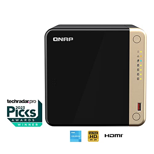 QNAP Turbo NAS TS-464-4G SAN/NAS Storage System