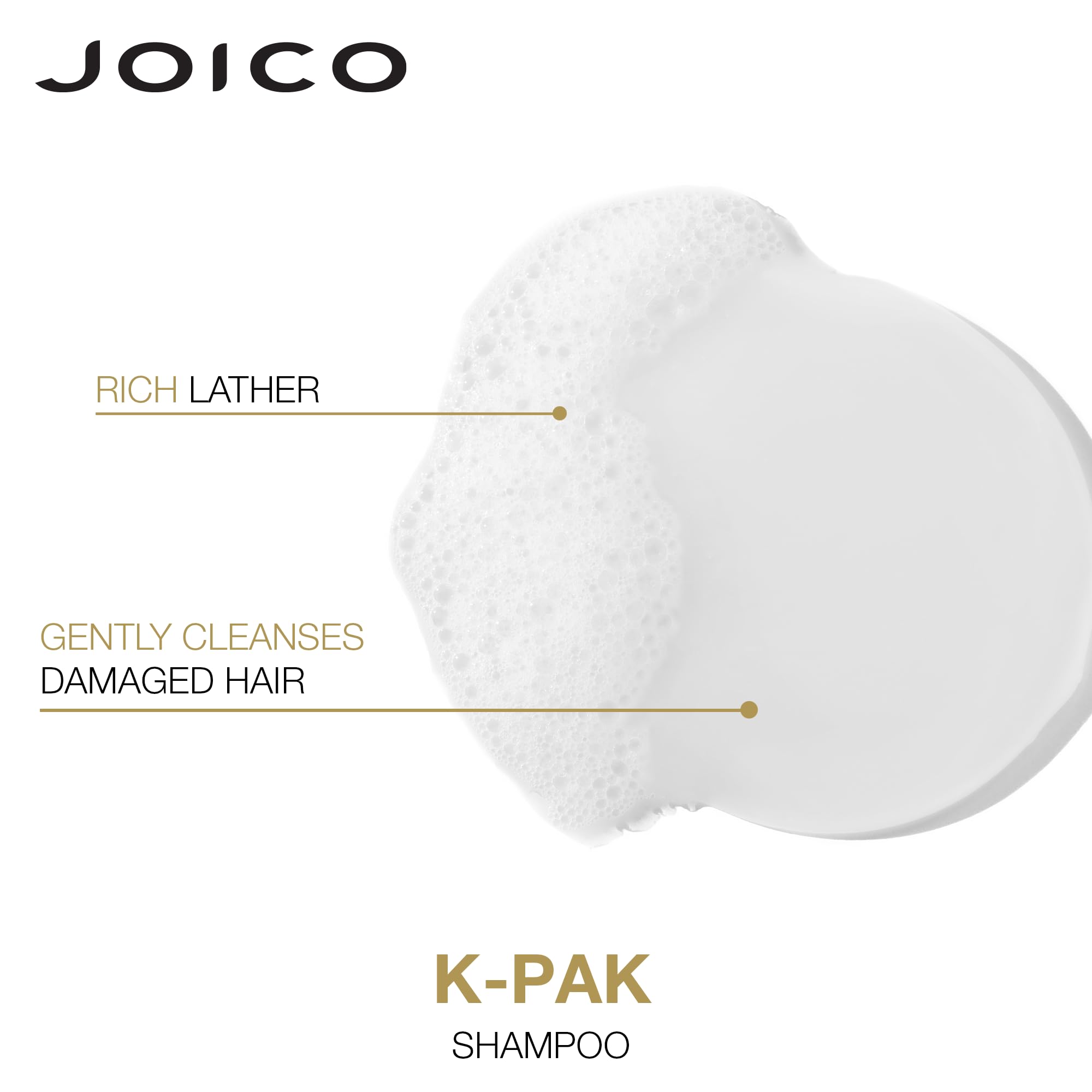 Joico K-PAK Daily Shampoo & Conditioner Set to Repair Damage, 33.8-Ounce