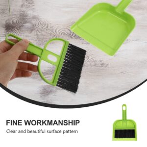 Healifty 18 Sets Dustpan Hand Broom and Shovel Small Broom Dustpan Set and Broom Dustpan Set and Brush Set