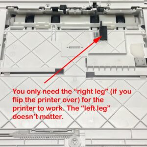 BCH Repair Kit -Fix Paper Tray Leg for 4LW49-90009 HP Envy 6000 Series 6052 6055 6059