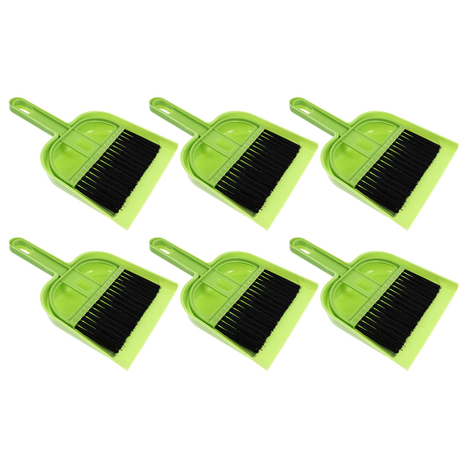 Healifty 18 Sets Dustpan Hand Broom and Shovel Small Broom Dustpan Set and Broom Dustpan Set and Brush Set