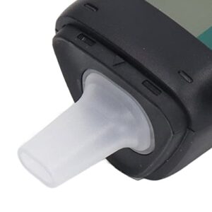 Alcohol Breathalyzer, Portable Breath Alcohol Tester with 5 Blowpipes and USB Cable, 0.000 to 0.190 BAC High Sensitivity Handheld Breath Alcohol Tester