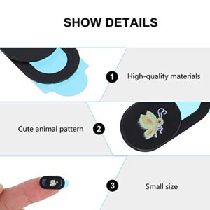 SOLUSTRE Computer Camera 9 Pcs Plastic Webcam Webcam Cover Web Camera Cover Webcam Cover Slide Cover Cartoon Computers Laptops