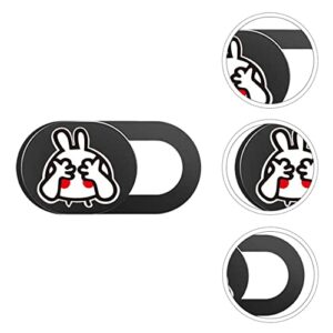 SOLUSTRE Camera Cover 12 Pcs Lovely Web Webcam Cover Slider Webcam Lid Cartoon Webcam Cover Cover Laptop Computer