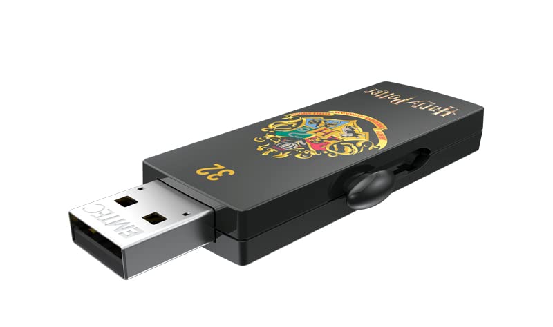 EMTEC Harry Potter M730 USB 2.0 Flash Drive - 32GB-Slytherin & Hogwarts Duo Pack (ECMMD32GM730HP02P2)