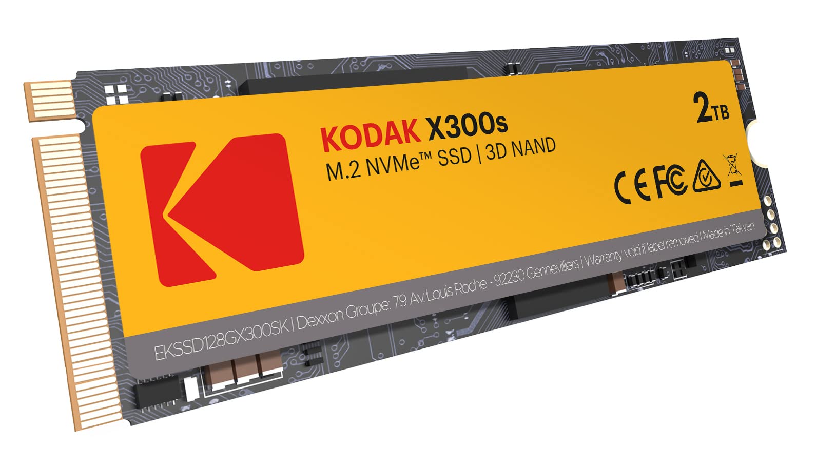 KODAK SSD M2 NVME PCI Express 3.0 Solid State Drive - 2TB