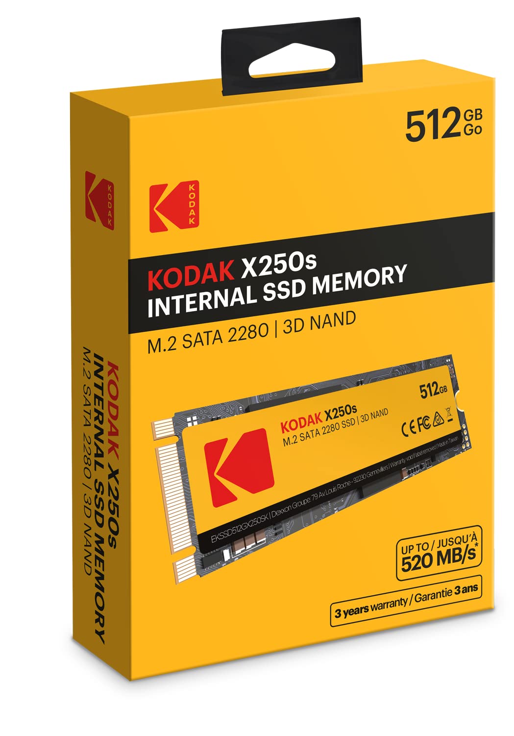 KODAK SSD M2 SATA X250 Solid State Drive - 512GB