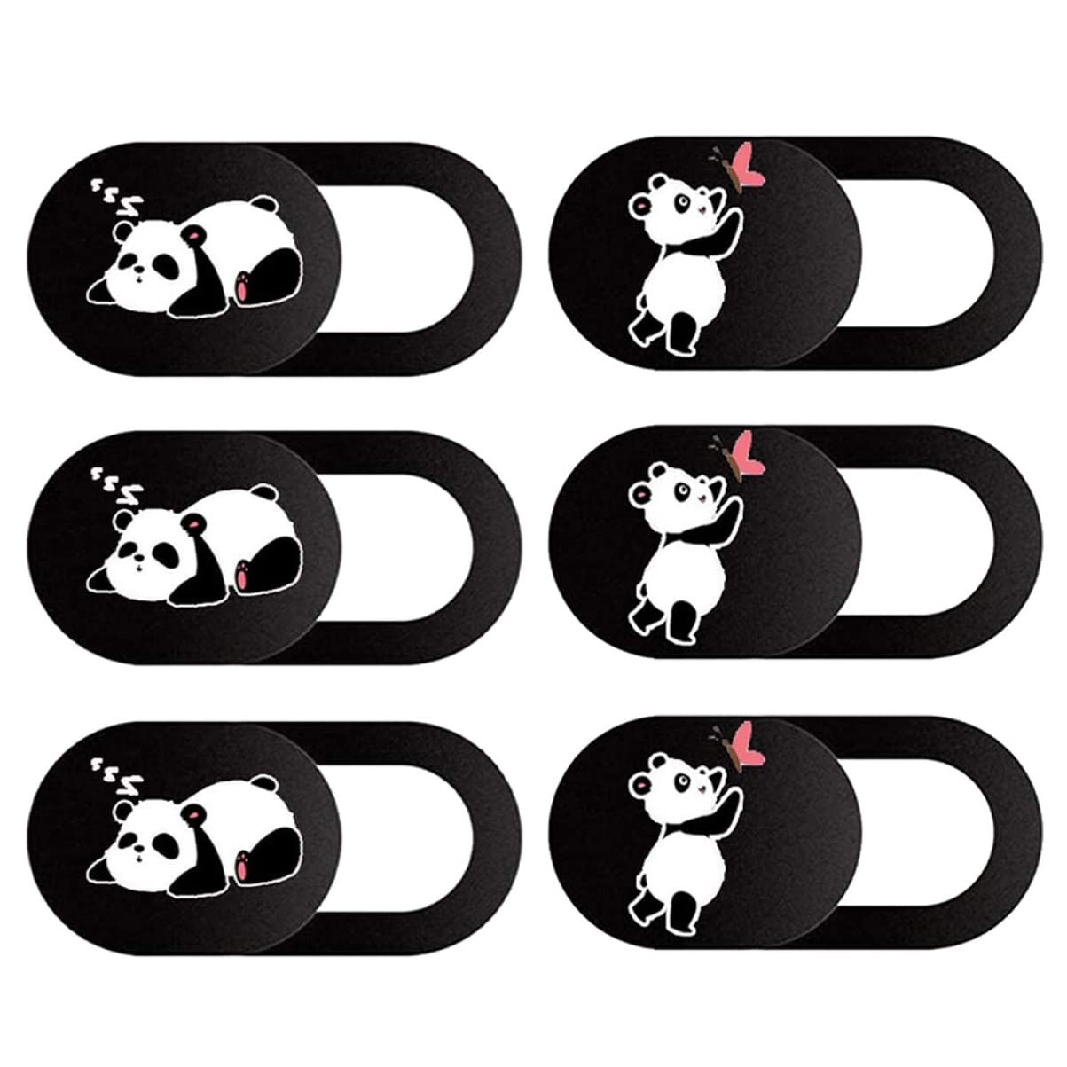 Mobestech 6pcs Cover Webcam Slide Cover Laptop Webcam Cover Webcam Privacy Computer Webcam Cover Adhesive Webcam Tablet Slide Web Slide