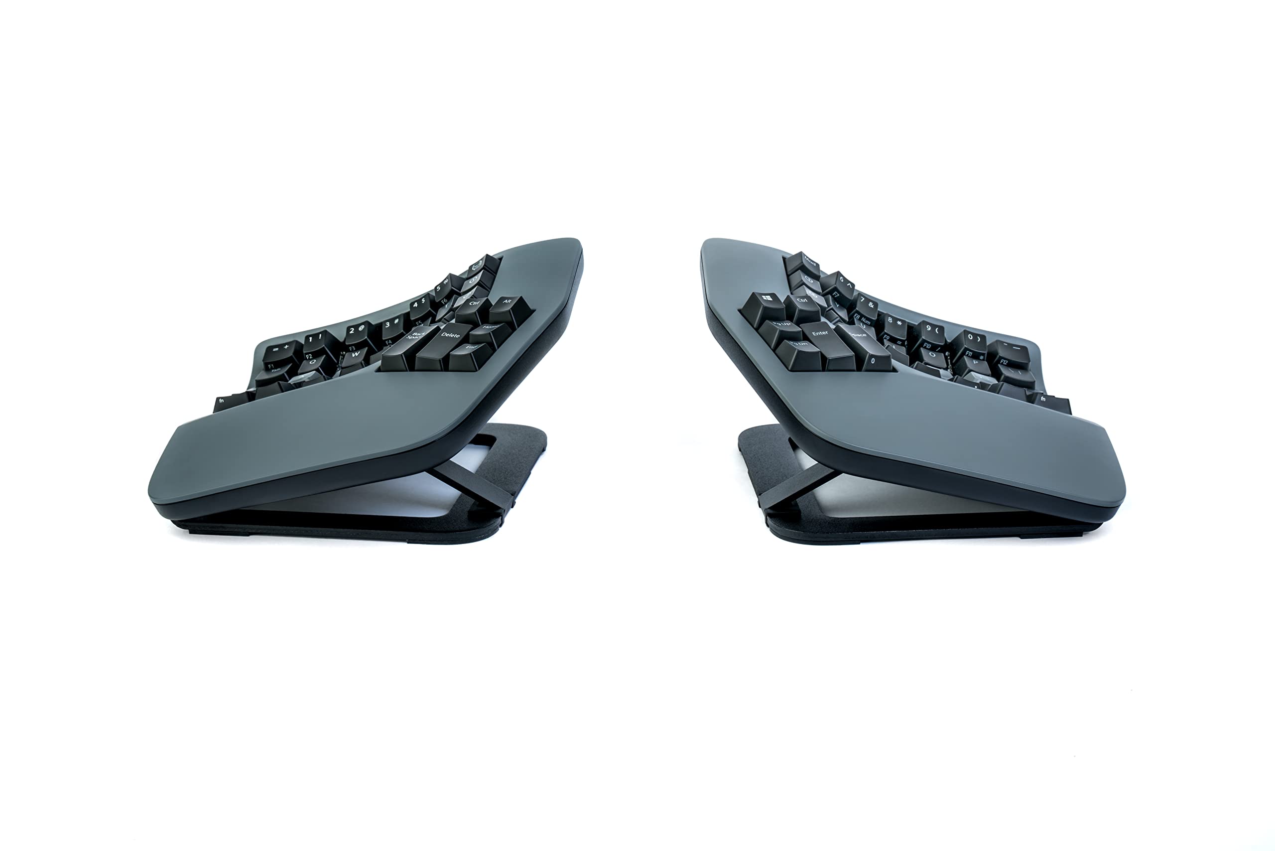 KINESIS Advantage360 Professional Split Ergonomic Keyboard - Bluetooth | Mechanical Switches | Fully Programmable Open Source | Contoured Shape | Adjustable Tenting | Backlit