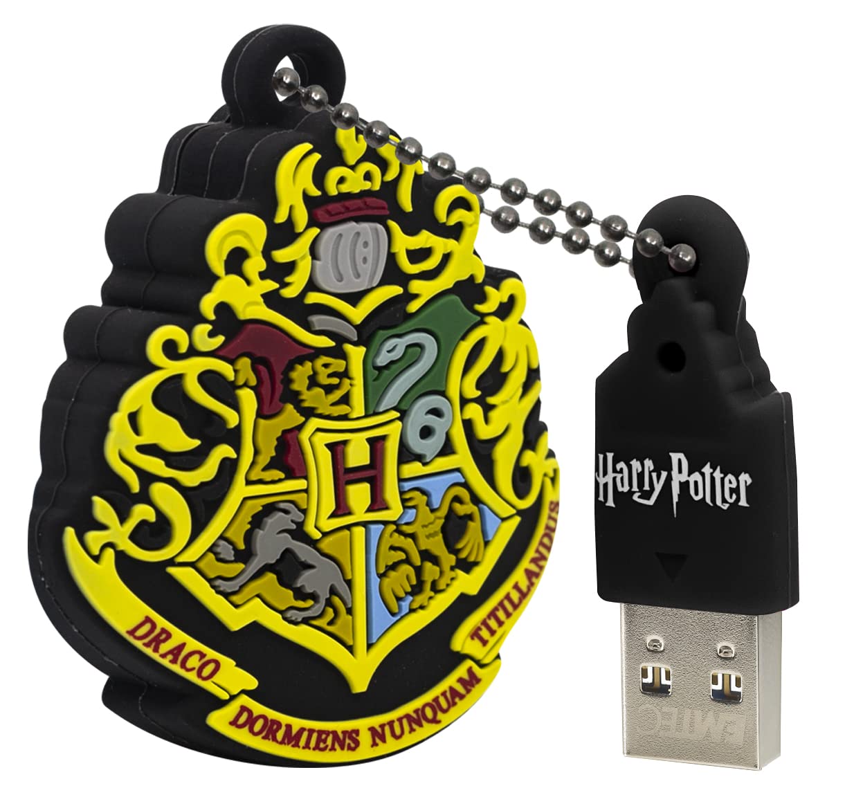 EMTEC 32GB Harry Potter Collector USB 2.0 3D Soft Touch Gum Flash Drive - Hogwarts