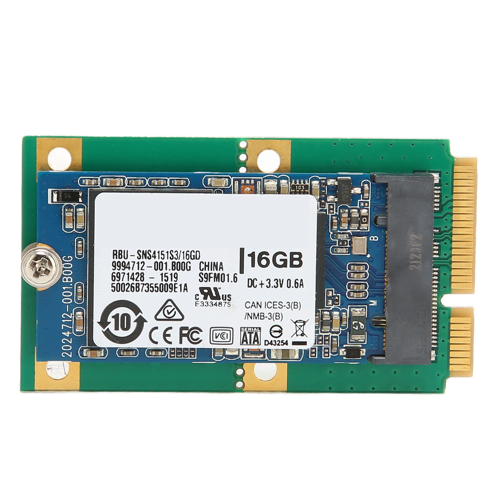 Jakoo M.2 Hard Drive, Easy Installation Small and Reliable Plug and Play M.2 SSD for Your Computer 16GB