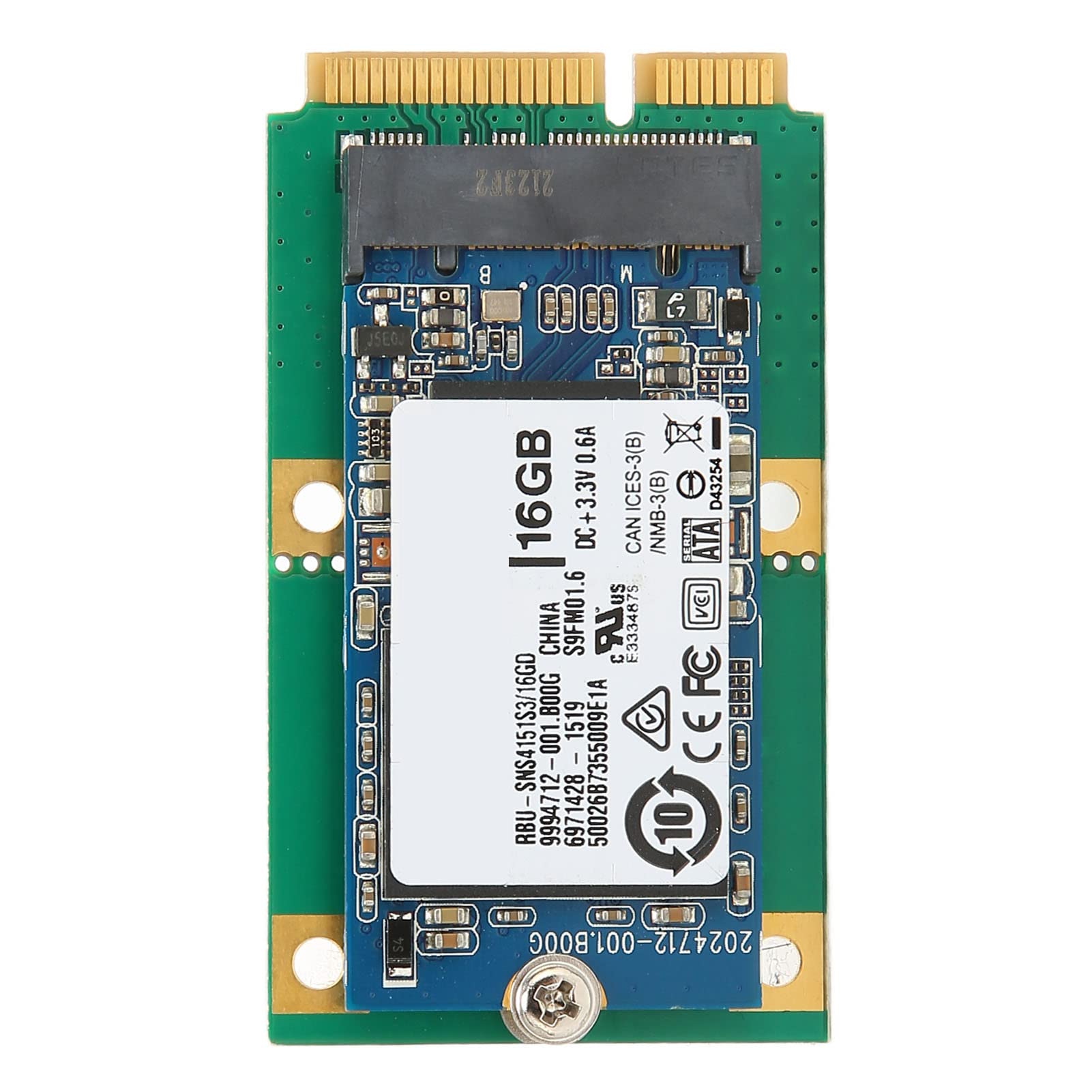 Jakoo M.2 Hard Drive, Easy Installation Small and Reliable Plug and Play M.2 SSD for Your Computer 16GB