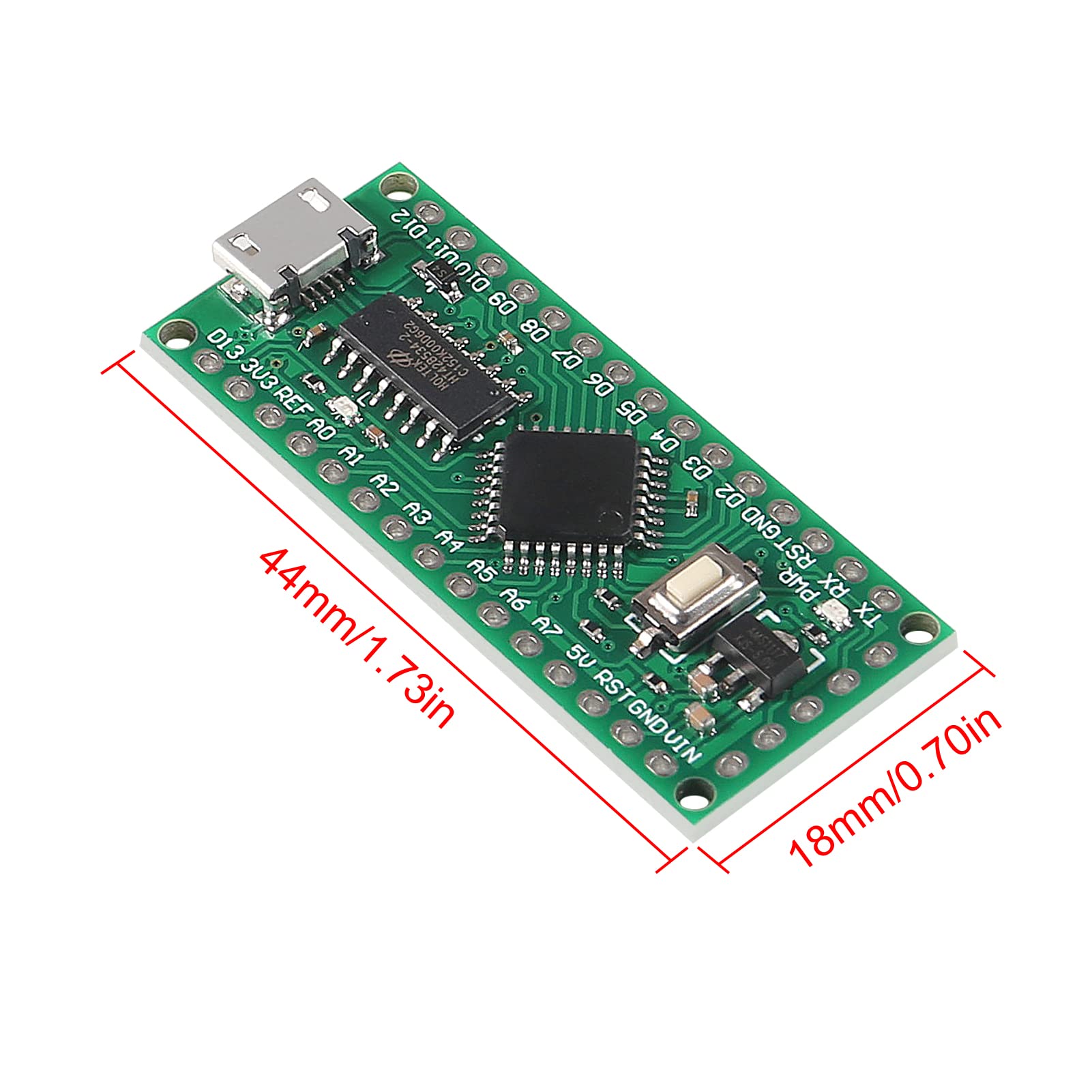 AITRIP 3PCS LGT8F328P-LQFP32 LGT8F328P LQFP32 MiniEVB HT42B534 SOP16 USB Driver Development Board Compatible with ATMEGA328 Nano V3.0 for Arduino