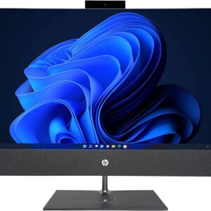 HP Pavilion 27 Touch Desktop 2TB SSD 32GB RAM Extreme (Intel Core i7-12700K Processor 3.60GHz Turbo Boost to 5.00GHz, 32 GB RAM, 2 TB SSD, 27-inch FullHD Touchscreen, Win 11) PC Computer All-in-One