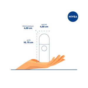 Nivea Deodorant Whitening Pack of 4 Aclarado Natural 50 milliliters 1.7 Fl Oz, 50.0 milliliters