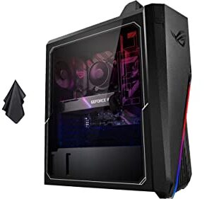 Asus ROG Strix G15 Gaming Desktop, Intel 11th Generation Core i7-11700KF Processor, NVIDIA GeForce RTX 3080 10GB GDDR6, HDMI, WiFi, Windows 10, Black (32GB RAM | 512GB SSD + 2TB HDD)