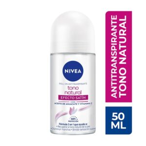 Nivea Deodorant Whitening Pack of 4 Aclarado Natural 50 milliliters 1.7 Fl Oz, 50.0 milliliters