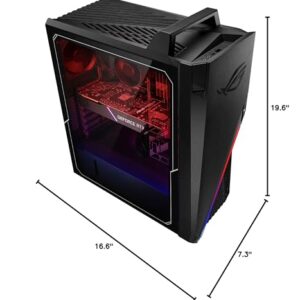 Asus ROG Strix G15 Gaming Desktop, Intel 11th Generation Core i7-11700KF Processor, NVIDIA GeForce RTX 3080 10GB GDDR6, HDMI, WiFi, Windows 10, Black (32GB RAM | 512GB SSD + 2TB HDD)