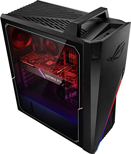 Asus ROG Strix G15 Gaming Desktop, Intel 11th Generation Core i7-11700KF Processor, NVIDIA GeForce RTX 3080 10GB GDDR6, HDMI, WiFi, Windows 10, Black (32GB RAM | 512GB SSD + 2TB HDD)