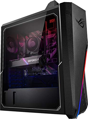 Asus ROG Strix G15 Gaming Desktop, Intel 11th Generation Core i7-11700KF Processor, NVIDIA GeForce RTX 3080 10GB GDDR6, HDMI, WiFi, Windows 10, Black (32GB RAM | 512GB SSD + 2TB HDD)