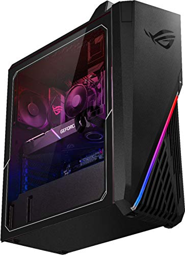 Asus ROG Strix G15 Gaming Desktop, Intel 11th Generation Core i7-11700KF Processor, NVIDIA GeForce RTX 3080 10GB GDDR6, HDMI, WiFi, Windows 10, Black (32GB RAM | 512GB SSD + 2TB HDD)