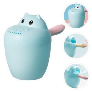 Baby Shampoo Cup Water Dipper Baby Shower Water Ladle Baby Showering Water Ladle Water Ladle for Bath Plastic Water Scoop Baby Bathing Water Ladle Bath Spoon Bathing Water Spoon