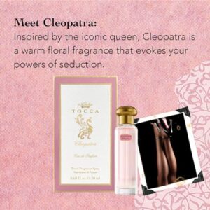 Tocca Dry Body Oil (100 ml) and Eau de Parfum (20 ml) in Cleopatra - Warm Floral, Grapefruit, Jasmine, Vanilla Musk