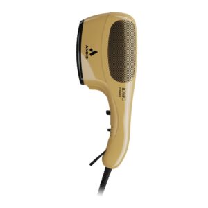 Andis 82125 1875-Watt Tourmaline Ceramic Ionic Styling Hair Dryer, Styling Hair Dryer with Ionic Frizz-Free Technology, No Heat Damage, Lightweight Hairdryer for Normal & Curly Hair - Gold