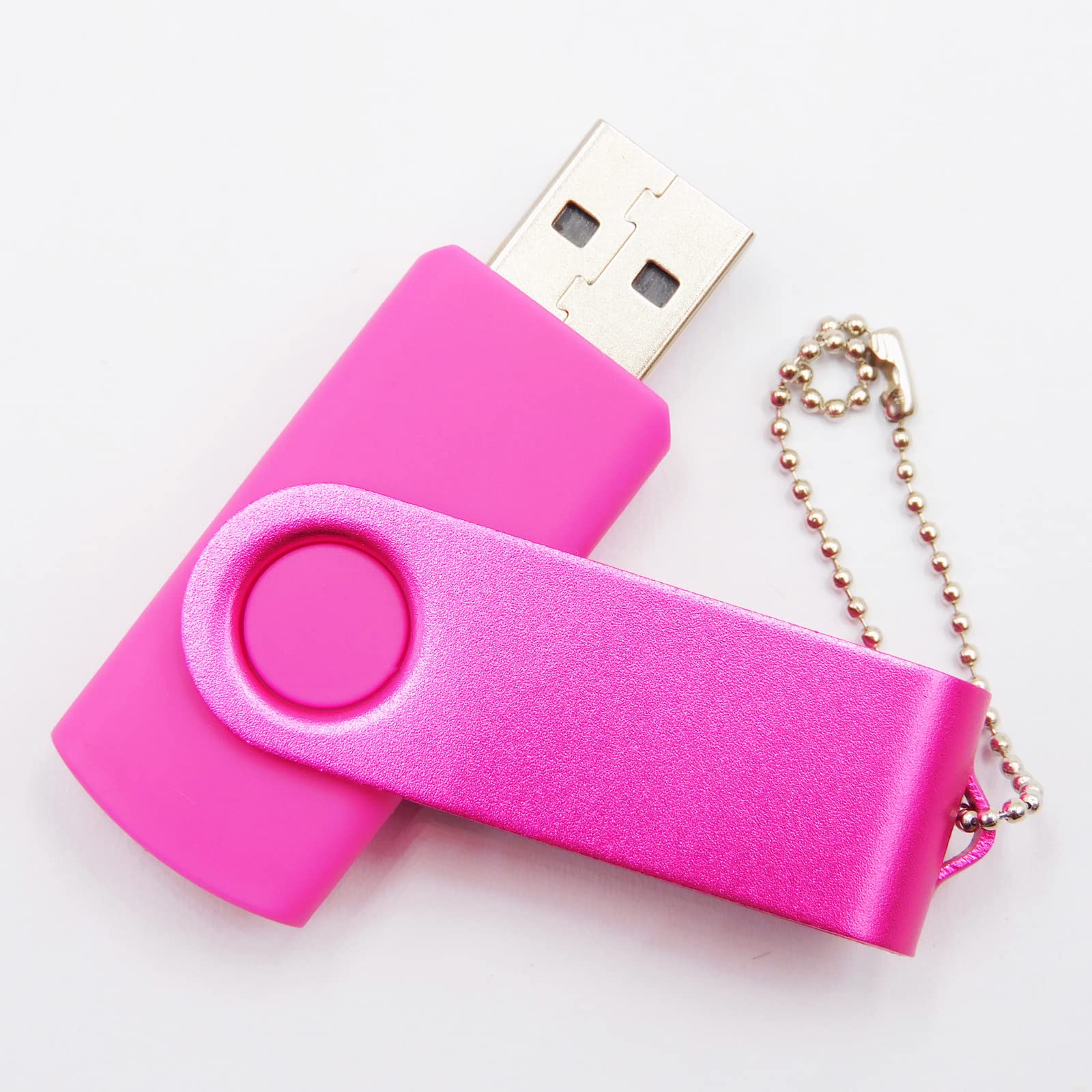 64GB USB Flash Drives Memory Sticks Thumb Drive for Business Gifts & Students' Presents (Pink)