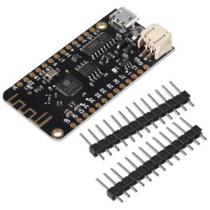 AITRIP 3PCS LOLIN32 ESP32 Lite V1.0.0 WiFi Bluetooth Micro USB Development Board 4MB Flash 500mA CH340 CH340G Lithium Battery Connector ESP32 Compatible with Arduino