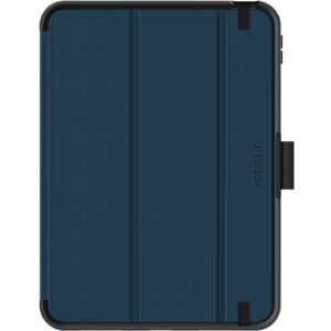 OtterBox Symmetry Folio Series case for iPad 10th Gen (ONLY) - Coastal Evening (Clear/Black/Blue), Ultra-Sleek Design, Multiple Viewing Positions, Magnetic Sleep/Wake Cover