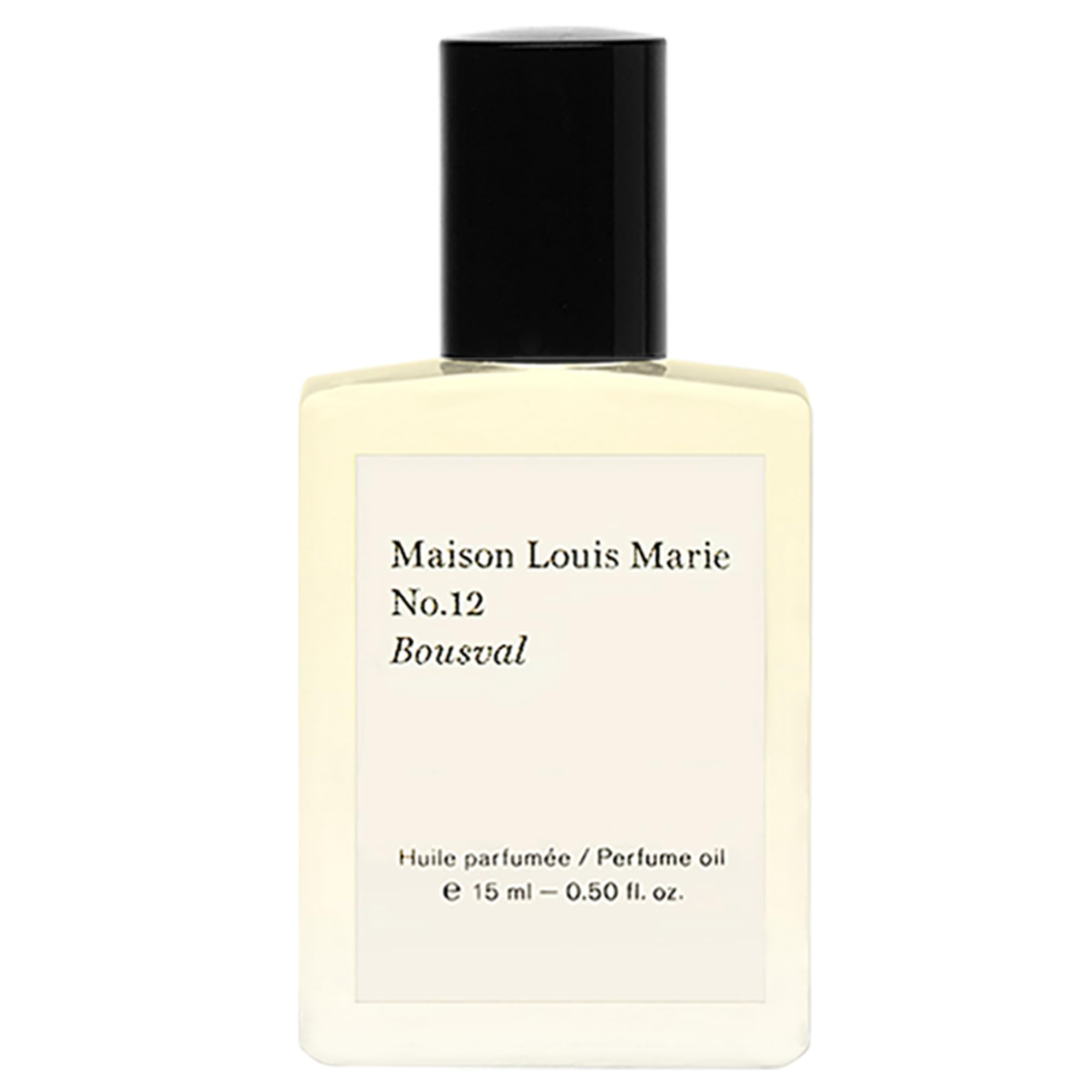 Maison Louis Marie - No.12 Bousval Natural Roll-On Perfume Oil | Luxury Clean Beauty + Non-Toxic Fragrance (0.5 fl oz | 15 ml)