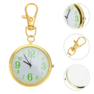 2pcs Pocket Watch Casual Watch Nurses Digital Watch Elderly Alloy Watch Nurses Watch Digital Watches for Watch Kid Watch Exam Form Large Dial Child Ordinary Glass Mirror