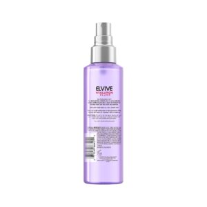 L'Oreal Paris Elvive Hyaluron Plump Moisture Plump Hair Serum for Dehydrated, Dry Hair with Hyaluronic Acid Care Complex, Paraben-Free, 4.4 Fl Oz