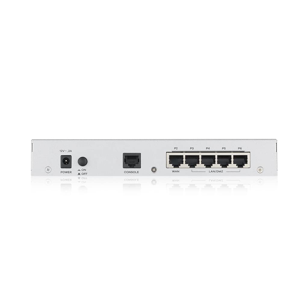 Zyxel ZyWALL USG Flex 100 Hardware Only - Cyber Security Firewall | VPN | Business Class Recommended up to 40 Users | Nebula Cloud Option | TAA Compliant [USGFLEX100]