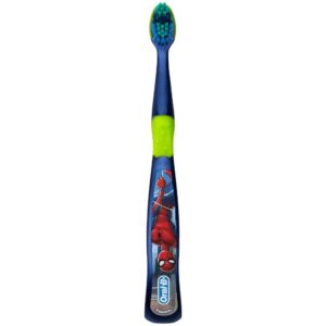 Colgate Marvel Spider-Man Toothbrush, 3+ YRS, Extra Soft (Colors & Characters Very) - Pack of 2