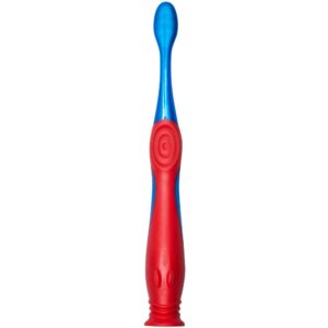 Colgate PJ Masks Toothbrush for Toddlers & Little Children with Suction Cup, Kids 2-5 Years Old, Extra Soft - 1 Count