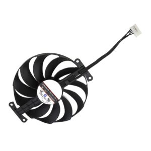 RAKSTORE T129215BU FDC10U12D9-C 95mm Graphics Card Cooling Fan Replacement for ASUS RTX 3050 RTX 3060 Phoenix Quiet Cooler Fan