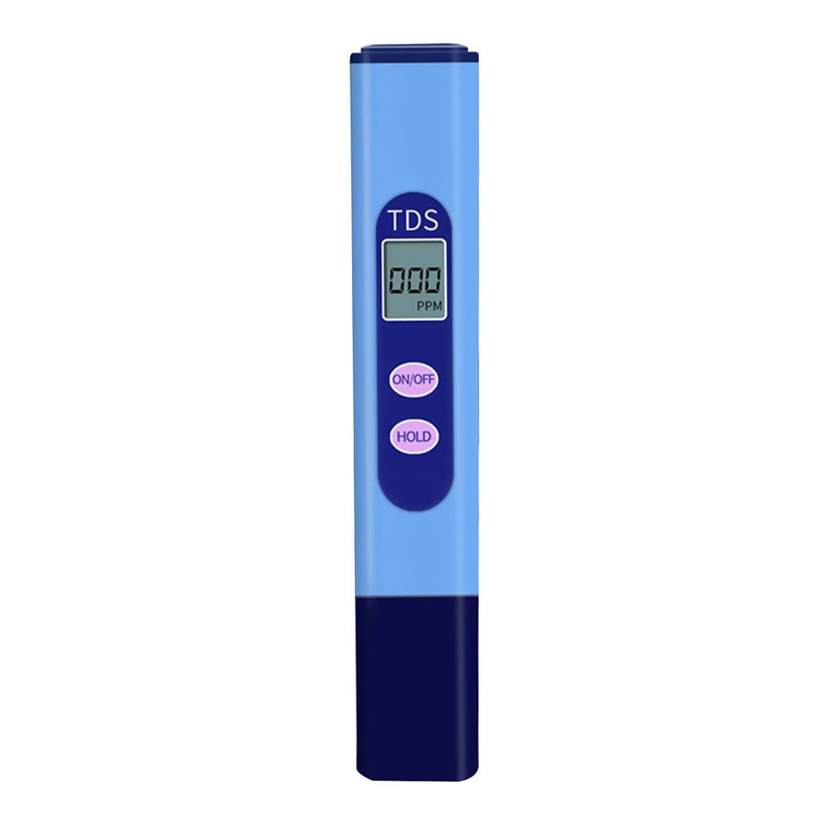 TDS Tester, Electronic Water Meter with 0-9990 PPM Measurement Range Portable for The aquaculture Industry, Swimming Pools, Household tap Water Quality Testing (Blue)