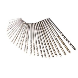 10PCS Mini Micro HSS Spiral Twist Drill Bit Drilling Tool,0.5mm