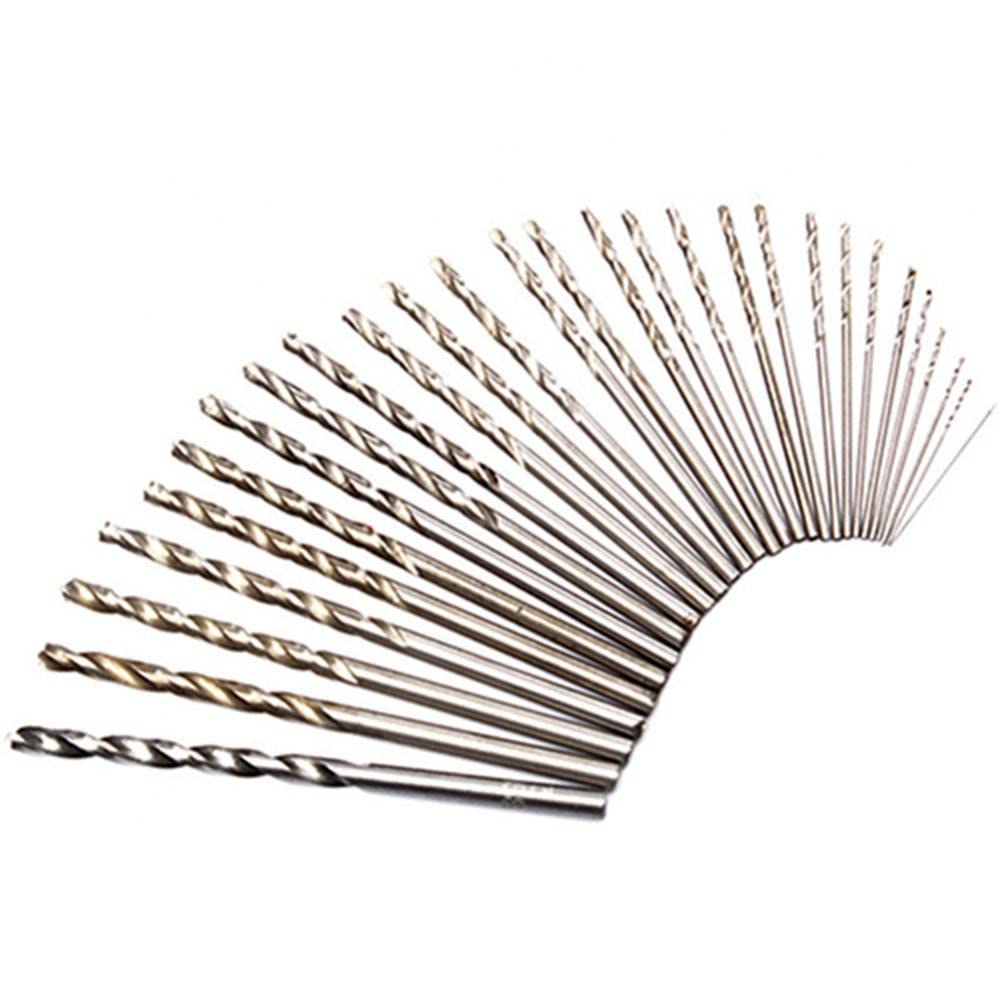 10PCS Mini Micro HSS Spiral Twist Drill Bit Drilling Tool,0.5mm